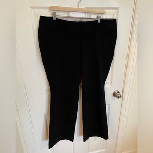 Torrid black work pants size 18
